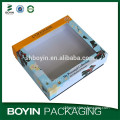 Beauty decorate packing box for cosmetic collection with PVC window